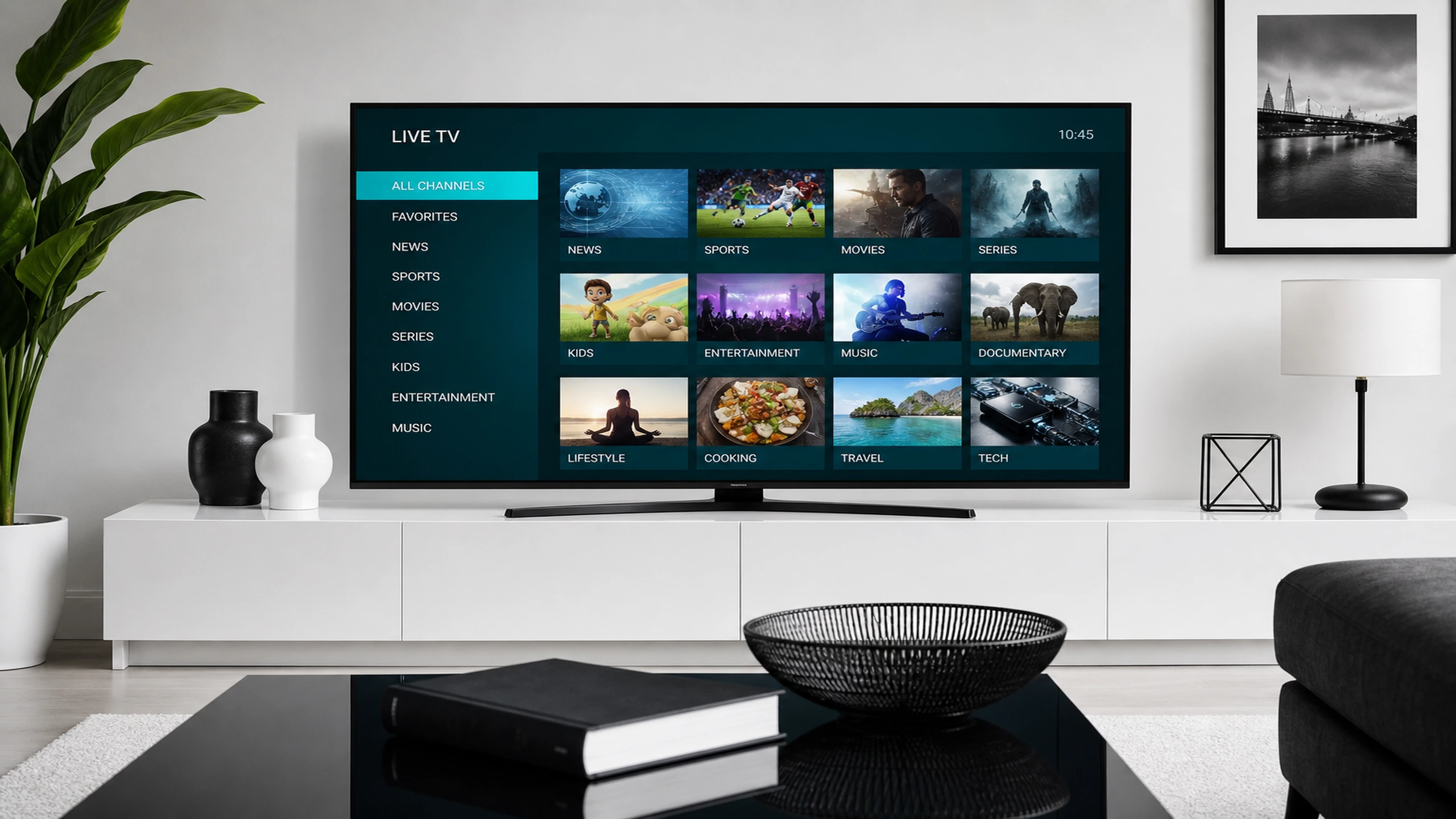 IPTV NAK Smart TV — Samsung, LG, Sony 2026